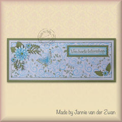 Nellie's Choice Stamping Die Slimline - Flowers-4