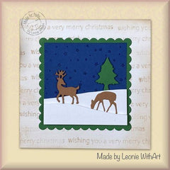 Nellie's Choice Stamping Die Slimline -  Dots & Stars-3