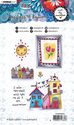 Clear Stamp A6, Art By Marlene Go Dutch Collection nr.56-2