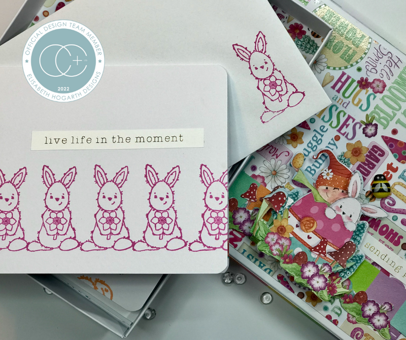 Craft Consortium Let Spring Begin - Stamp Set - Bunny-5