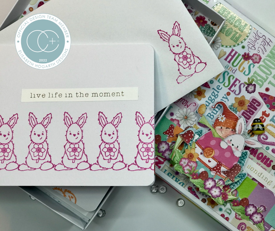 Craft Consortium Let Spring Begin - Stamp Set - Bunny-5