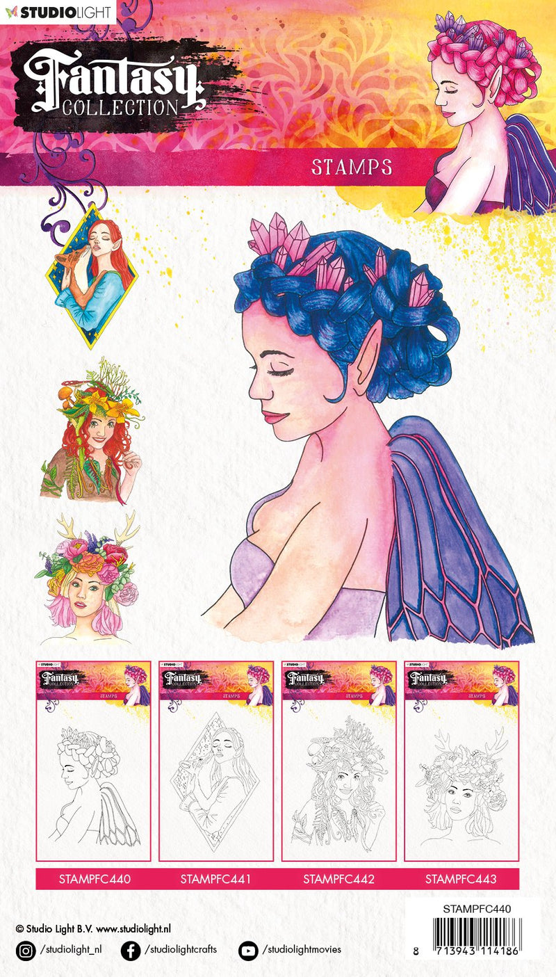 Stamp A5 Fairy, Fantasy Collection 2.0 nr.440-2