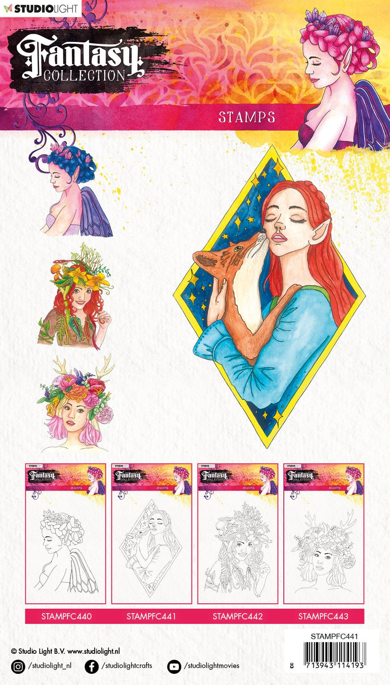 Stamp A5 Fairy, Fantasy Collection 2.0 nr.441-2