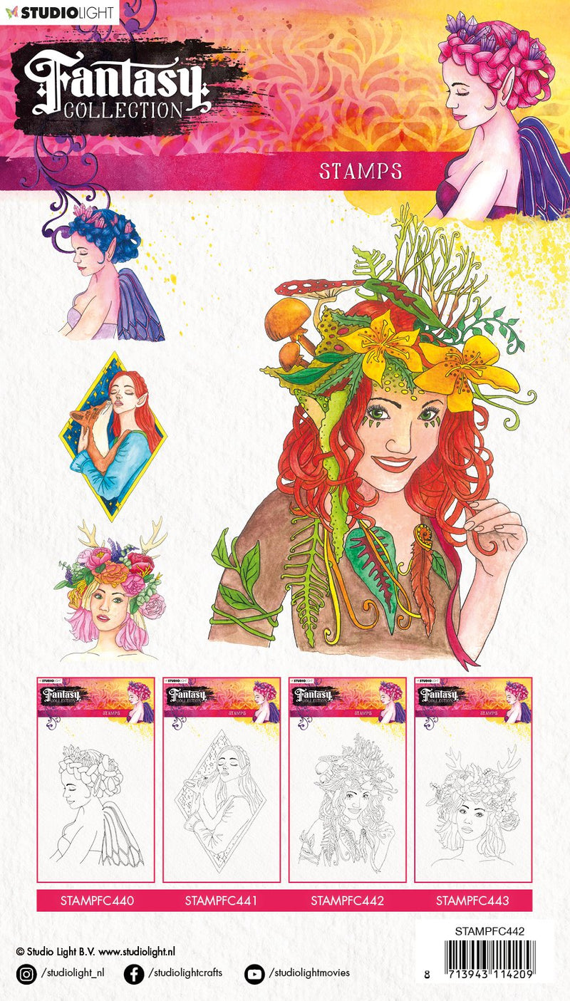 Stamp A5 Fairy, Fantasy Collection 2.0 nr. 442-2