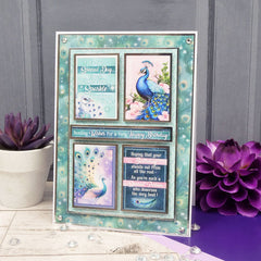 Crafty Stash Pads - Peacock Paradise-5