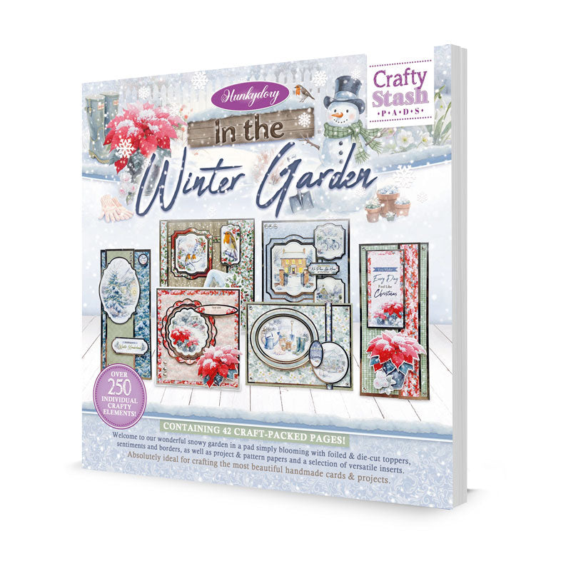 Crafty Stash Pads - In the Winter Garden-1