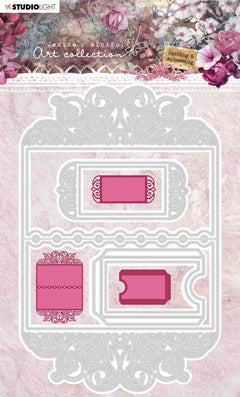 Embossing Die 132x205mm, Jenine's Mindful Art 4.0 nr.08-1