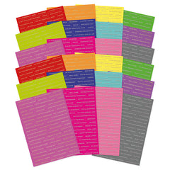 Bold & Bright Stickables Just My Type Foiled Paper Pack-1