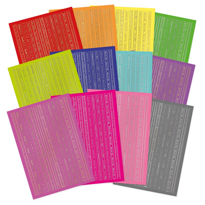 Bold & Bright Stickables Foiled & Die-Cut Self-Adhesive Occasions Borders-1