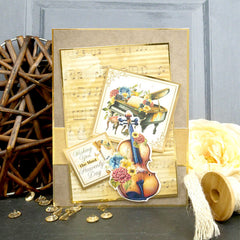 Vintage Melody Stickables A5 Self-Adhesive Papers-2