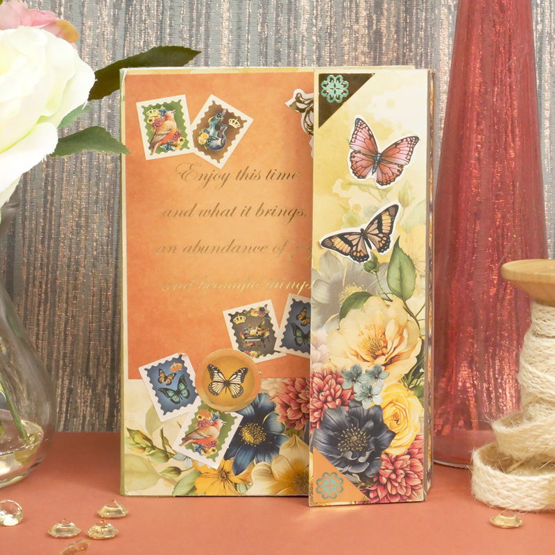 Vintage Melody Stickables A5 Self-Adhesive Papers-5