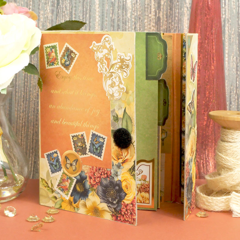 Vintage Melody Stickables A5 Self-Adhesive Papers-6