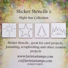 Lavinia Stencil - Sticker Stencils 2-2
