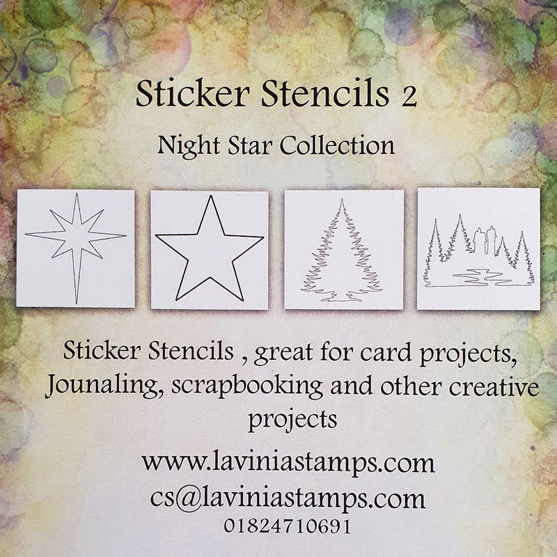 Lavinia Stencil - Sticker Stencils 2-2