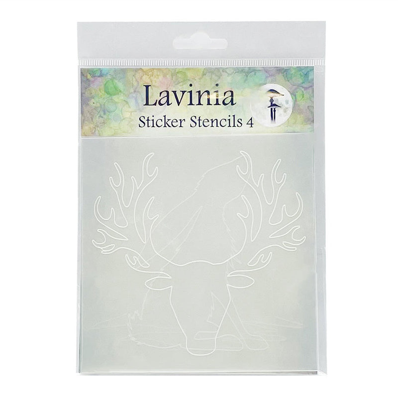 Lavinia Stencil - Sticker Stencils 4-1