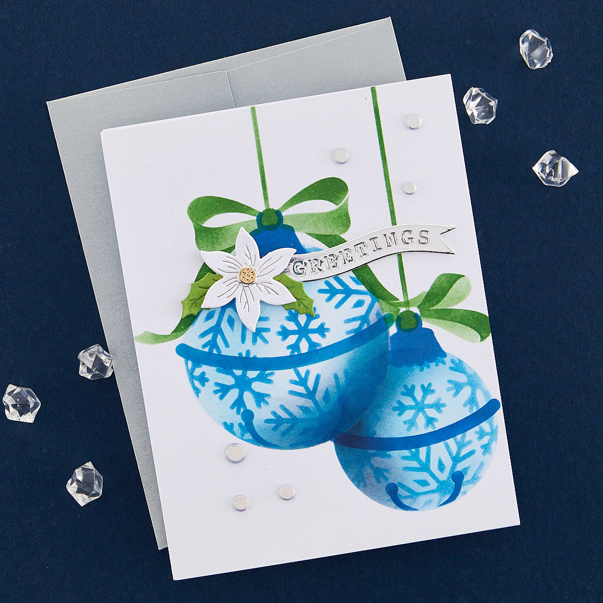 Plantilla de adornos de copos de nieve de la colección Bibi's Snowflakes de Bibi Cameron-6
