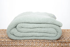 Solid Doubled Layered in Desert Sage Twin Bed Blanket-4