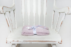 Iced Lilac Solid Double Layered Print Lovey-2