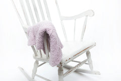 Iced Lilac Solid Double Layered Print Lovey-1