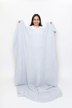 Frozen Solid Double Layered Print Extended Throw-3
