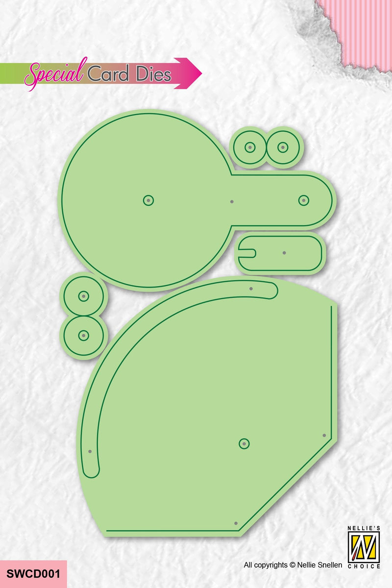 Nellie's Choice Special Card Dies - Swing Card Die-1