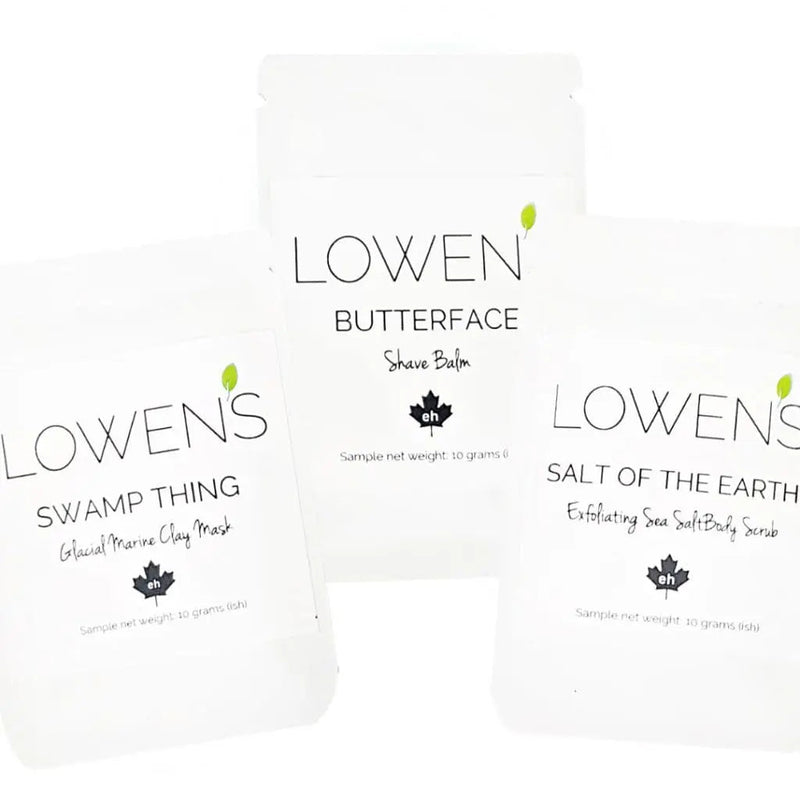 Lowen's Samples Sizes (Max 1 each & 5 total sample limit)-1