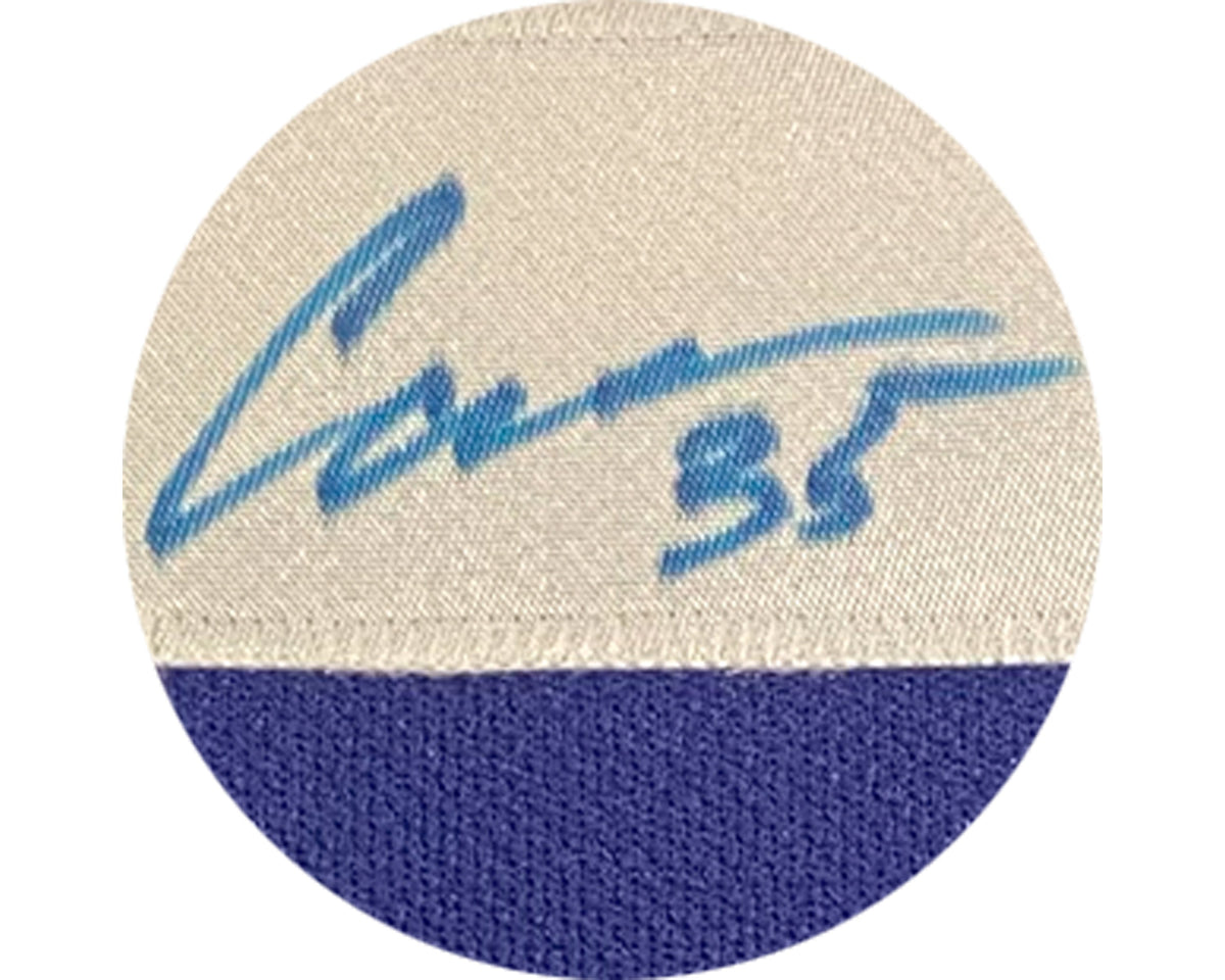 Jersey Adidas azul de local de los Toronto Maple Leafs autografiado por Ilya Samsonov-2