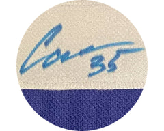 Jersey Adidas azul de local de los Toronto Maple Leafs autografiado por Ilya Samsonov-2