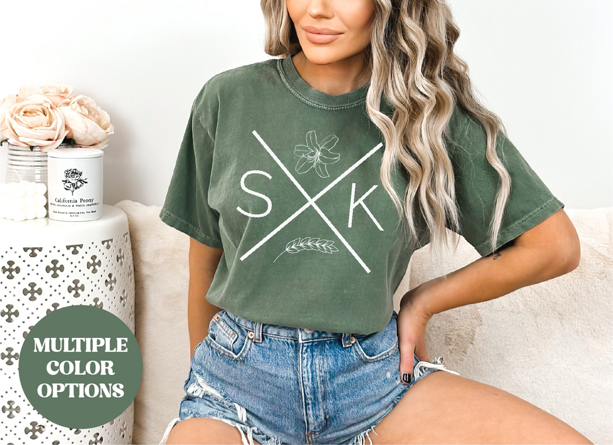 SASK X Unisex T-shirt | Saskatchewan Apparel-1
