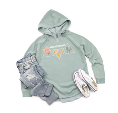 Saskatchewan Triangle Premium Women's Bunnyhug | Saskatchewan Clothing-1
