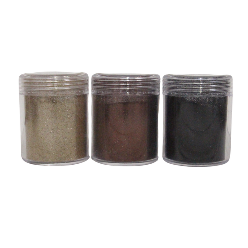 Stacey Park Microfine Glitter 3pk - Earth Tones-2