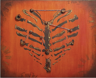 Creative Expressions Andy Skinner Heart Of Bone 8 in x 8 in Stencil-3