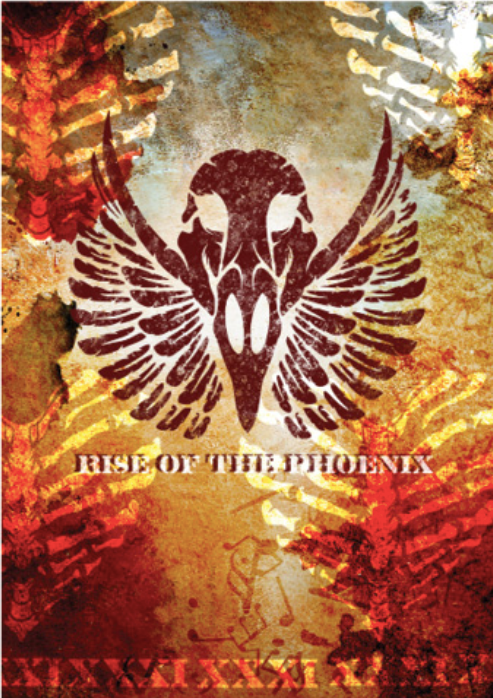 Creative Expressions Andy Skinner Rise Of The Phoenix 8 in x 8 in Stencil-2