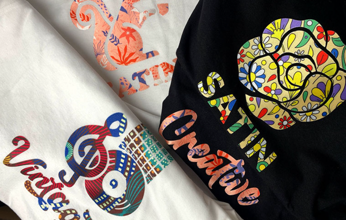 XVinyl Shimmering Satin Sublimation Fabric for Luxurious & Vivid Designs: (5 Packs) 12" x 8.5"-1