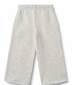 Sweatpants Straight Cruz | Light Melange Grey | Wheat Kids-2