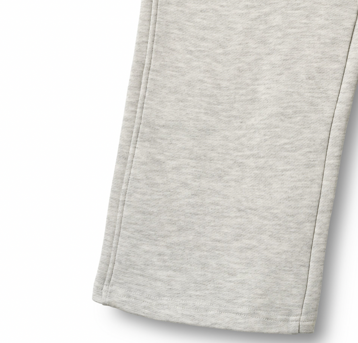 Sweatpants Straight Cruz | Light Melange Grey | Wheat Kids-4
