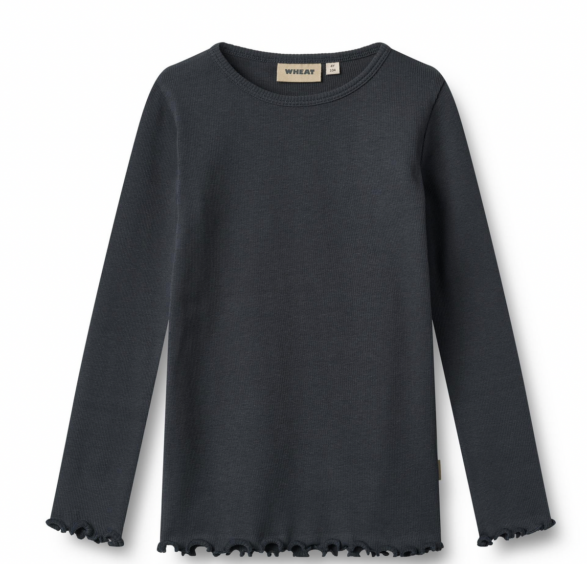 Long Sleeve T-Shirt Ida | Navy | Wheat Clothing-1