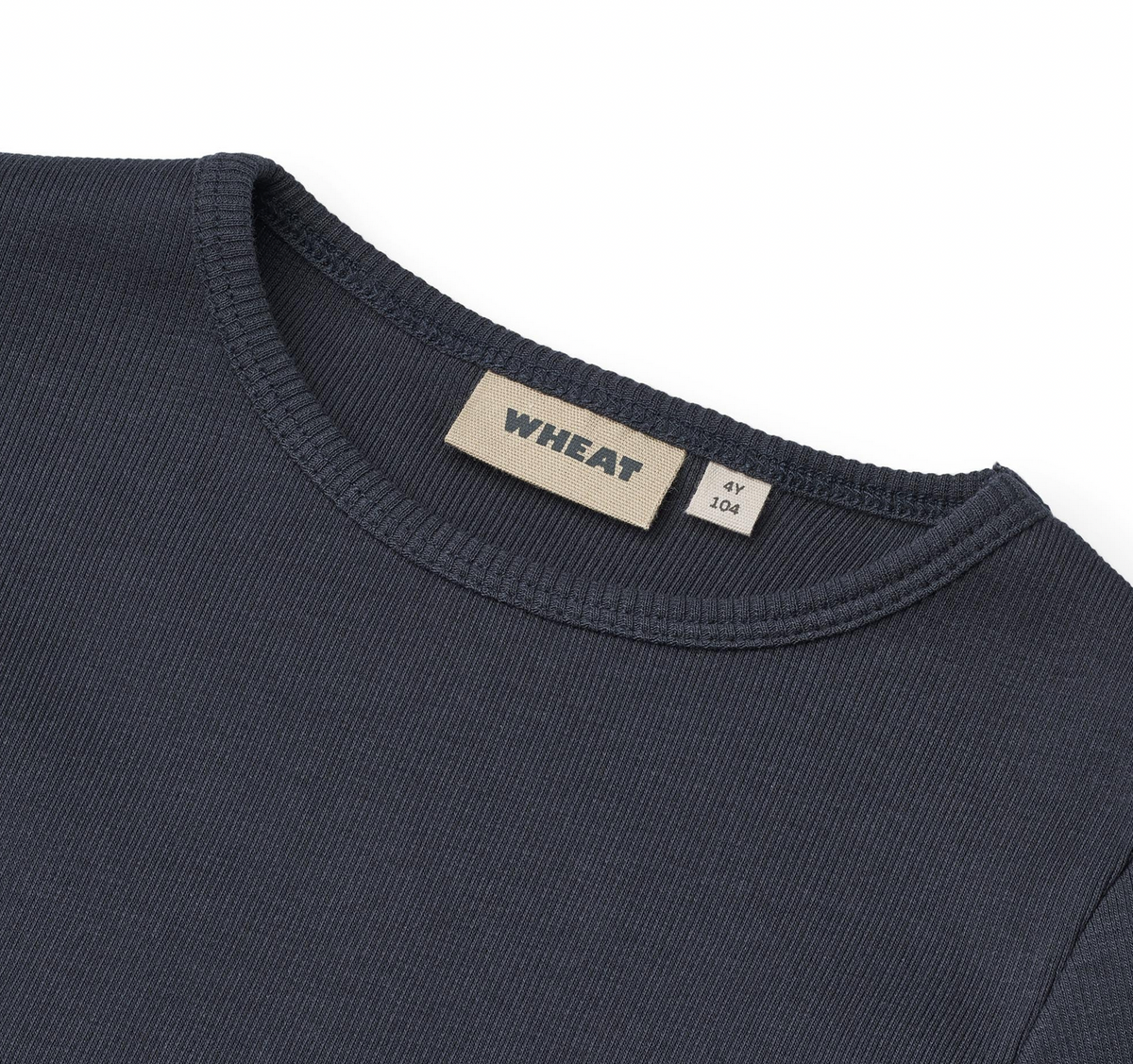 Long Sleeve T-Shirt Ida | Navy | Wheat Clothing-3