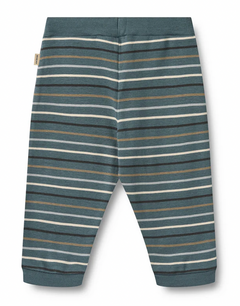 Jersey Pants Leo | Blue Multi Stripe | Wheat Clothing-2