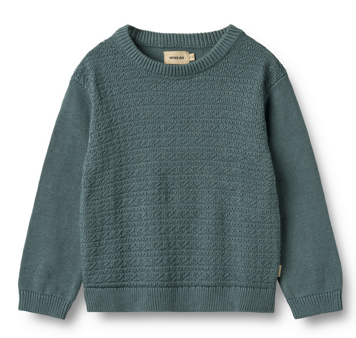 Knit Pullover Borris | Stormy Weather | Wheat Clothing-1