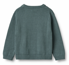 Knit Pullover Borris | Stormy Weather | Wheat Clothing-2