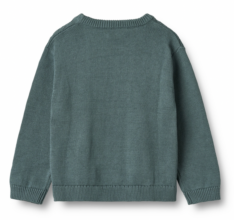 Knit Pullover Borris | Stormy Weather | Wheat Clothing-2