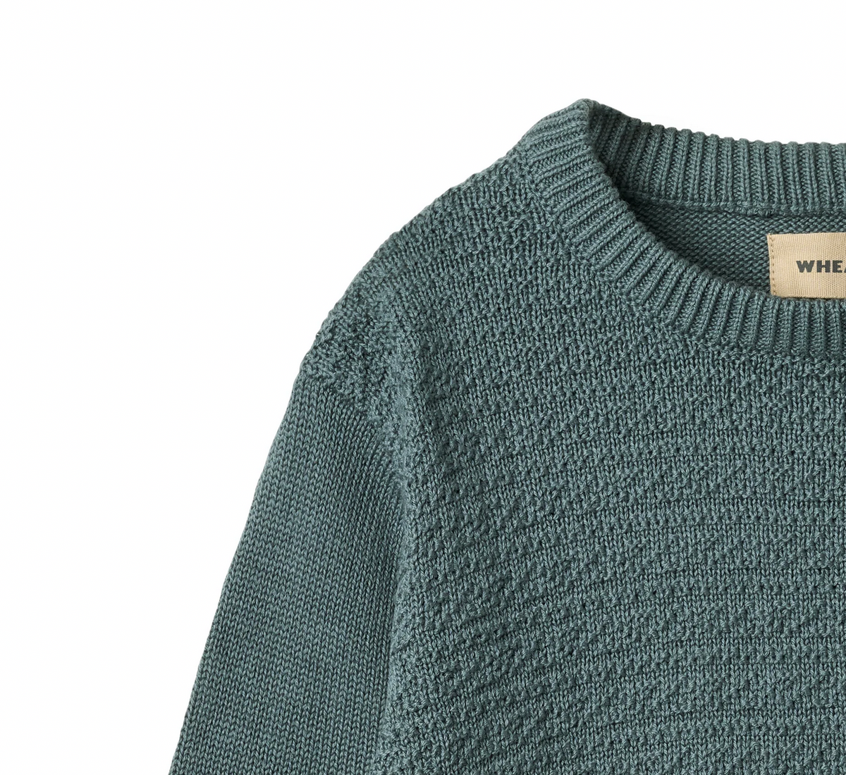 Knit Pullover Borris | Stormy Weather | Wheat Clothing-3