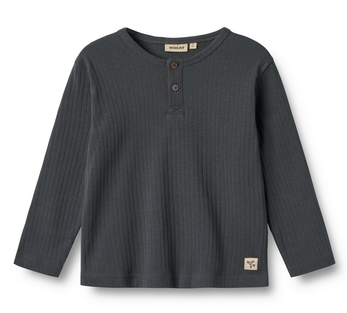 Long Sleeve Shirt Morris | Black Sea | Wheat Clothing-1