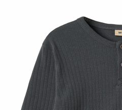 Long Sleeve Shirt Morris | Black Sea | Wheat Clothing-3