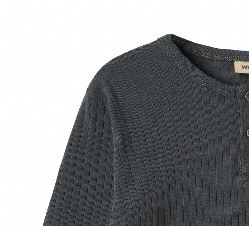 Long Sleeve Shirt Morris | Black Sea | Wheat Clothing-3