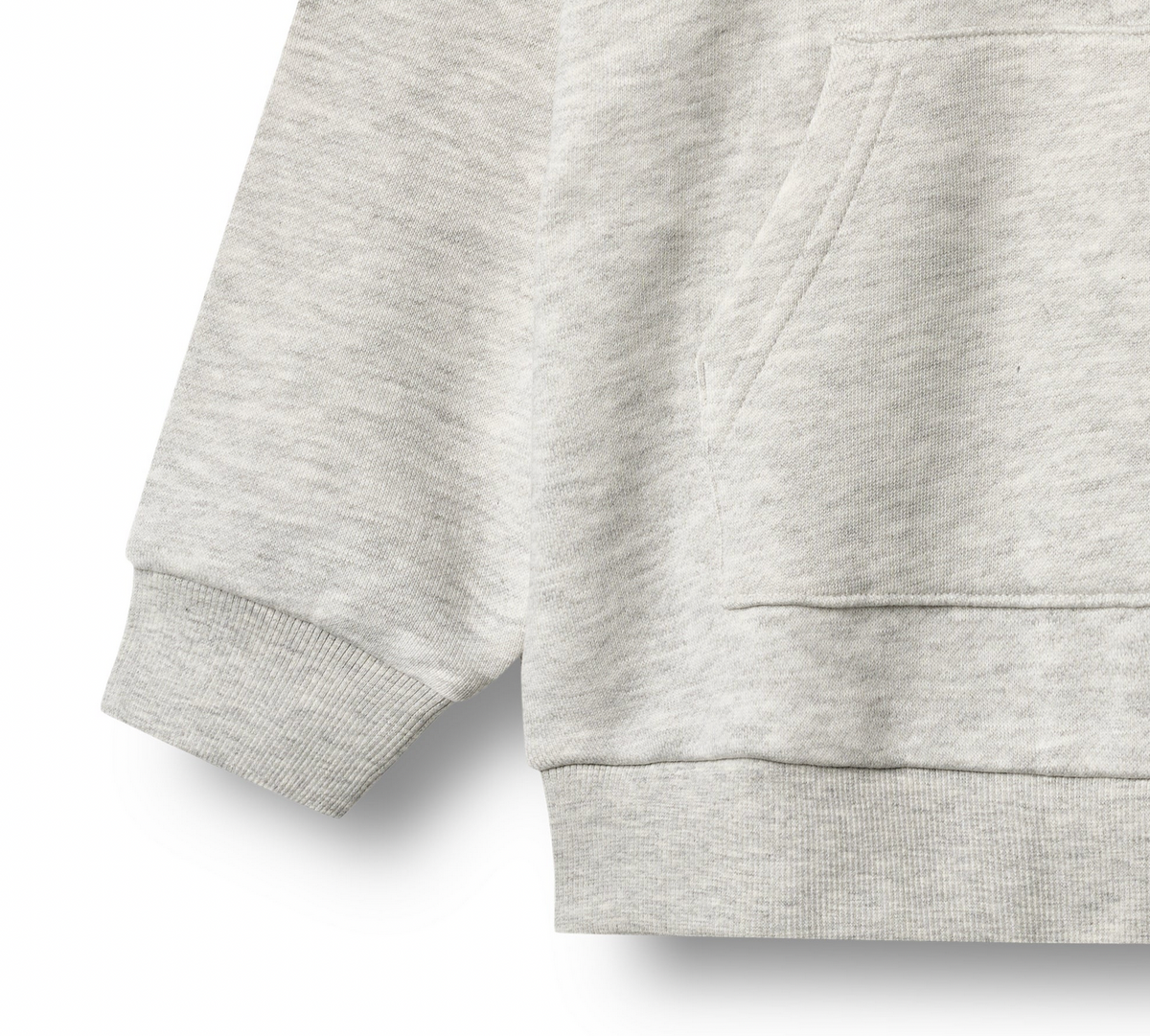 Sweatshirt Francis | Light Melange Grey | Wheat Clothing-6