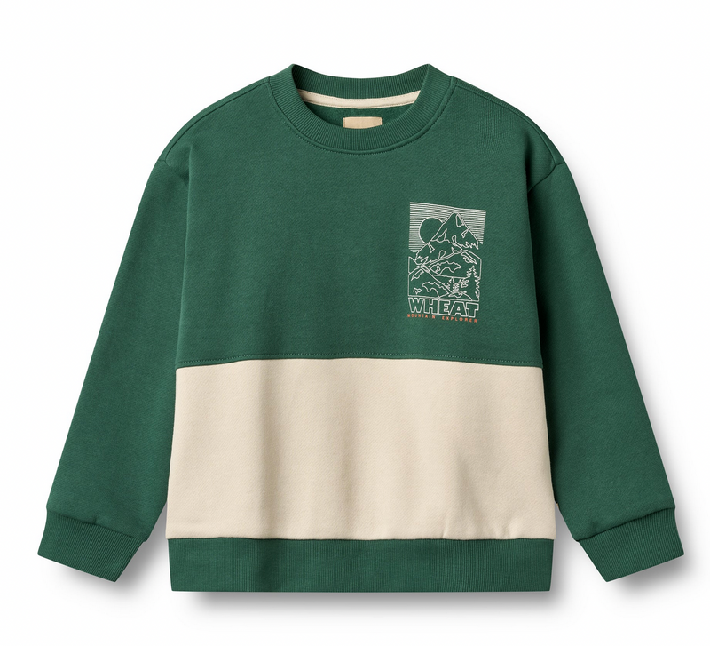 Sweatshirt Shirt | Kale | Wheat Clothing-1