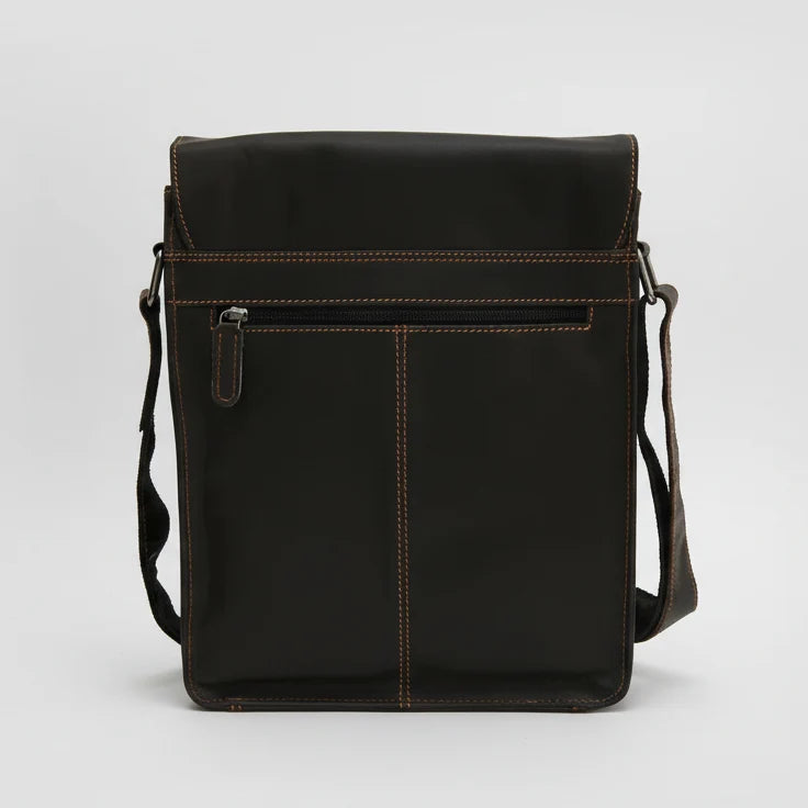 Greenwood Leather Messenger Bag-9