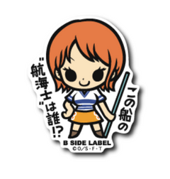 One Piece - Nami 1 Small Sticker (B-SIDE LABEL)-1